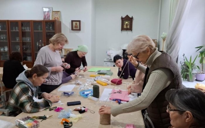 Мастер-класс по изготовлению сувениров для Рождественских ярмарок на подворье