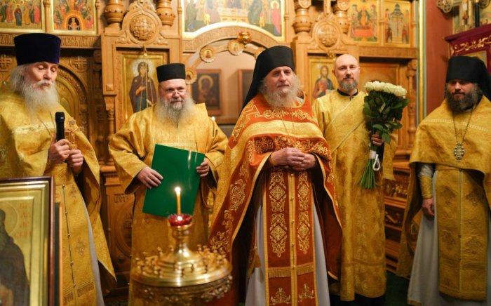 50-летний юбилей диакона Андрея Ильинского