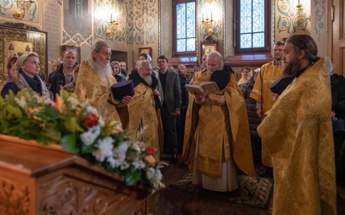 Престольный праздник храма святого благоверного князя Александра Невского на Московском подворье Валаамского монастыря